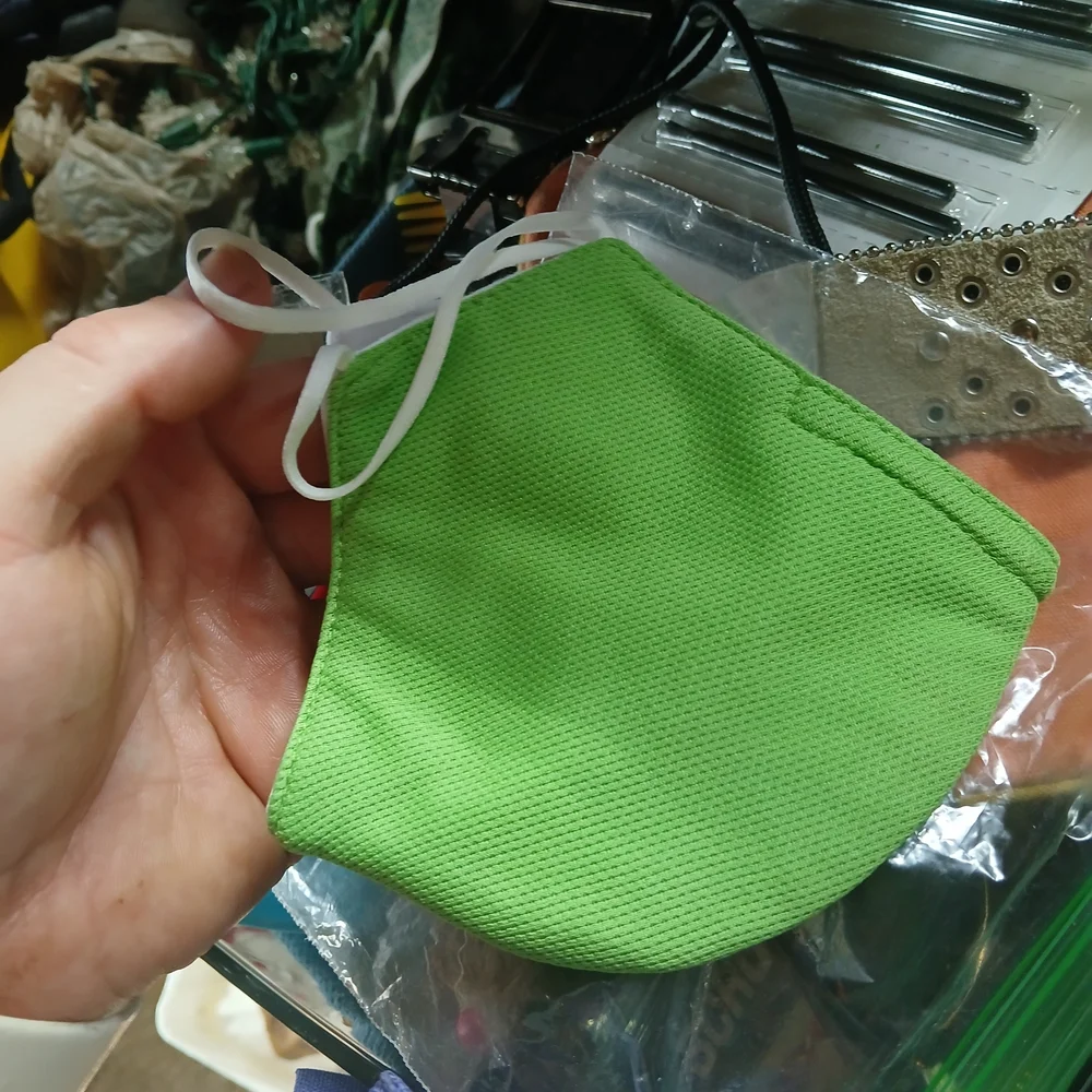Green Face Mask